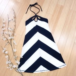 Anthropologie Saturday Sunday chevron dress, XS.